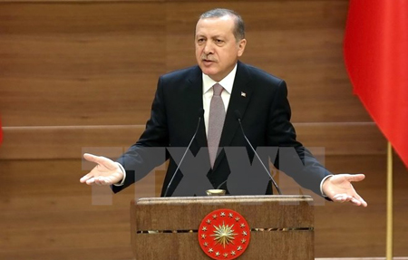 Tổng thống Thổ Nhĩ Kỳ Tayyip Erdogan.